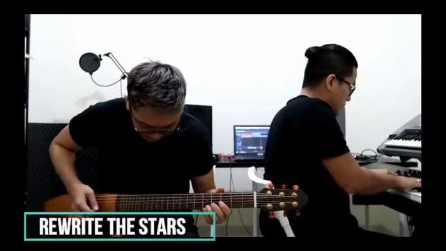 REwrite The Stars- cover Instrumental смотреть онлайн