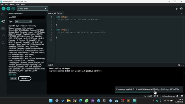 Instalar ESP 8266 ou 32 na Arduino IDE 2.0 смотреть онлайн