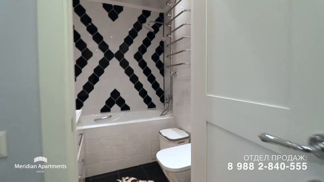 Продажа апартамента в два уровня. Комплекс «Меридиан» Сочи – ✆ 8 988 2-840-55 смотреть онлайн