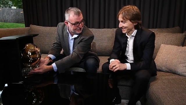 Первая реакция Модрича на Золотой Мяч смотреть онлайн