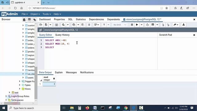 SQL Mathemetical Functions | PostgreSQL tutorial for beginners | harisystems смотреть онлайн