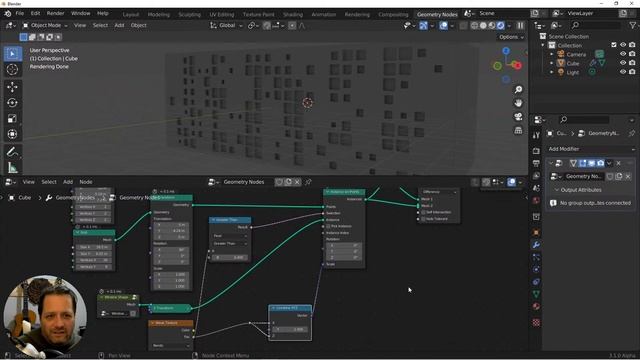 Some Late Night Geometry Nodes - Revisitng an Old Project смотреть онлайн