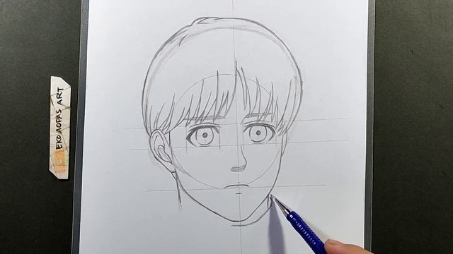How to Draw ARMIN Arlert - Attack on Titan смотреть онлайн
