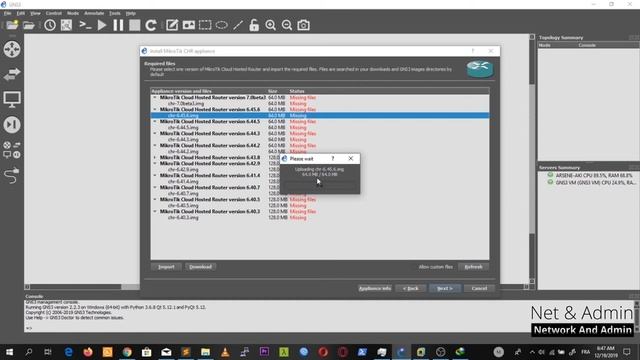 How to Add Mikrotik Into GNS3 [Simulate Mikrotik RouterOs into GNS3 2.2.3] смотреть онлайн