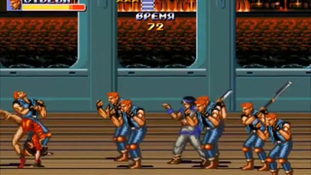 Streets Of Rage Remake PSP Port SoRR Megamix (PSP Ver) Let'splay