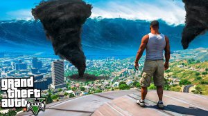ЦУНАМИ И ТОРНАДО РАЗРУШИЛИ ГОРОД В ГТА 5 МОДЫ! АПОКАЛИПСИС ОБЗОР МОДА В GTA 5 ИГРЫ ВИДЕО