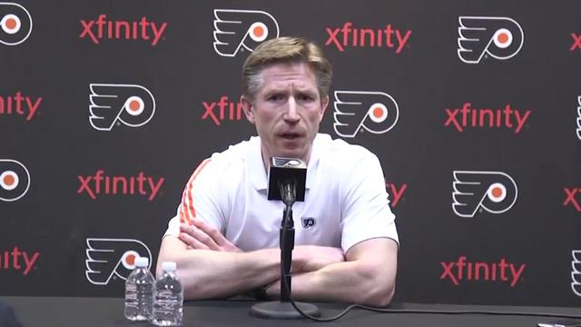 Coach Dave Hakstol talks about the open spots on the team that prospects can compete for смотреть онлайн
