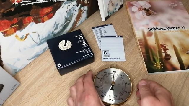 Настройка механического барометра TFA смотреть онлайн