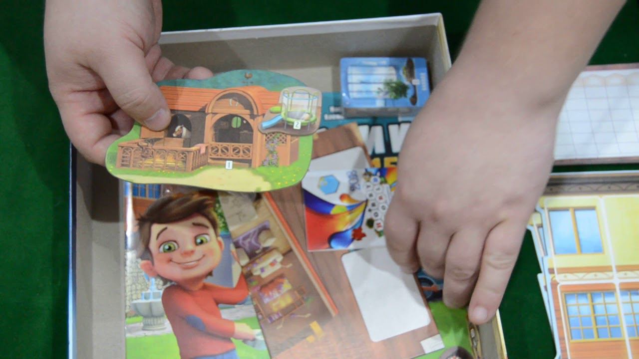 Дополнение к игре "Домик" Солнечная 156 (unboxing) смотреть онлайн