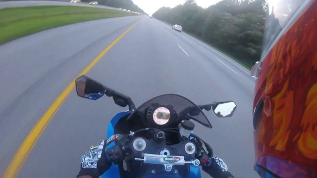 2008 ZX10R Gen 3 vs 2017 GSXR 1000 смотреть онлайн