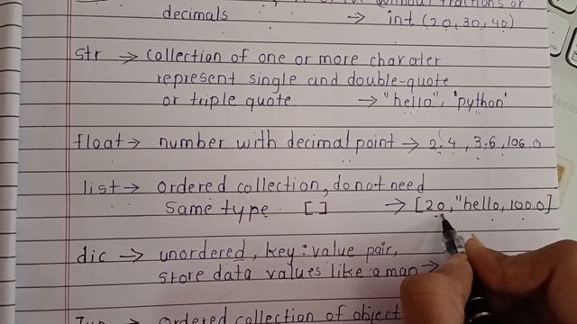 Various Datatypes in Python | simple explanation| different datatypes | its_coding_time |2023 смотреть онлайн
