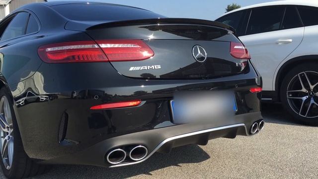 Sound new Mercedes E53 AMG Coupe смотреть онлайн