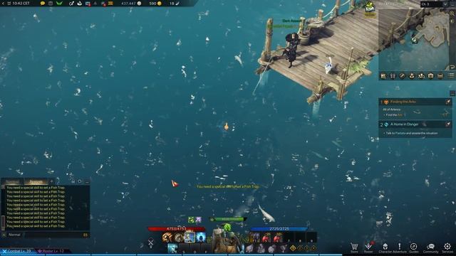 Lost Ark Special skill to set a fish trap/Read the pin comment for more detail смотреть онлайн