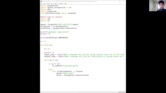 Create Your Very Own Language Translator With Python In Only 23 Minutes! смотреть онлайн