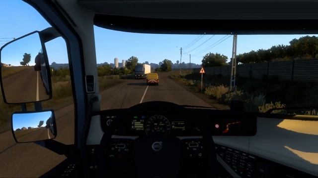 ВЕЗУ ОПАСНИЙ ГРУЗ ПОД СОПРОВОЖДЕНИЯ!! Euro Truck Simulator 2 смотреть онлайн
