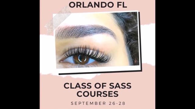 Classic Eyelash Extension Training | Class of Sass Training смотреть онлайн