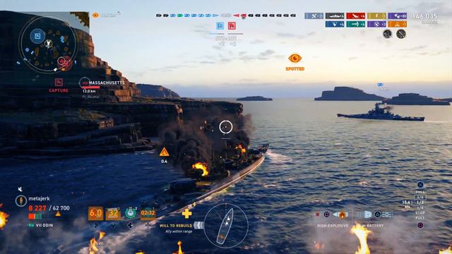 Gone in 60 Seconds Odin Kraken 190 | World of Warships: Legends смотреть онлайн