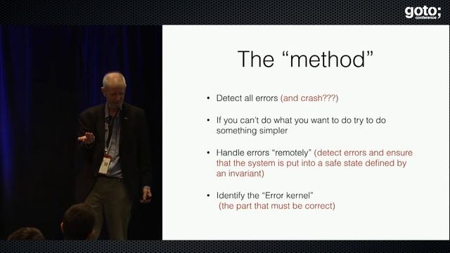 The Do's and Don'ts of Error Handling • Joe Armstrong • GOTO 2018 смотреть онлайн