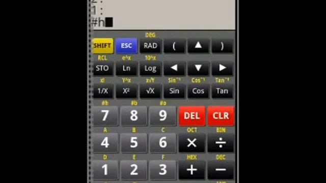 PG Calculator for Android - Hexadecimal, binary, octal and decimal formats смотреть онлайн