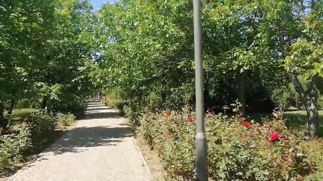 Анапа. Прогулка по парку,, Ореховая роща,, заглянула на реконструкцию Набережной. смотреть онлайн