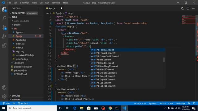 React tutorial in Hindi #49 Page Not Found - 404 Page смотреть онлайн