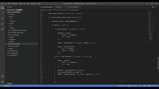 Curso desarrollo de plugins Wordpress 2021. 19 Creando el ajax para guardar los datos del modal II смотреть онлайн