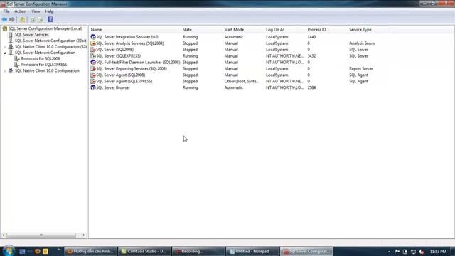 Hướng dẫn kích hoạt Sql Server Authentication và tài khoản SA cho SQL Express 2008 смотреть онлайн