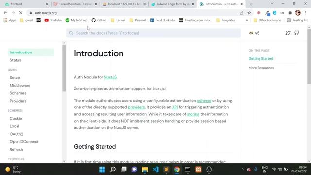 Laravel Nuxtjs Auth | Laravel Sanctum | Nuxtjs Authentication with Laravel Sanctum | Ajay смотреть онлайн