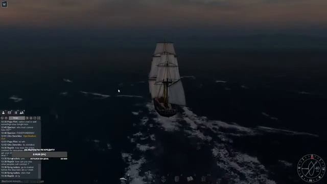 Играем в Naval Action! Новый аванпост и прокачка! смотреть онлайн