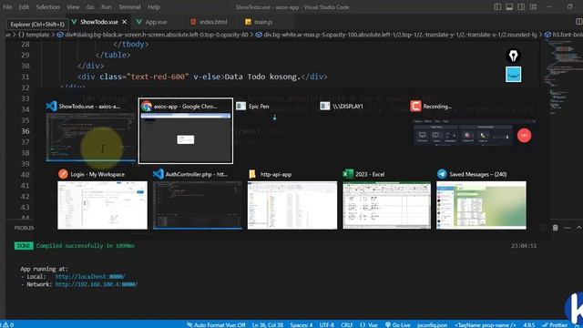 Axios - DELETE: Hapus Data (Vue + Laravel) смотреть онлайн