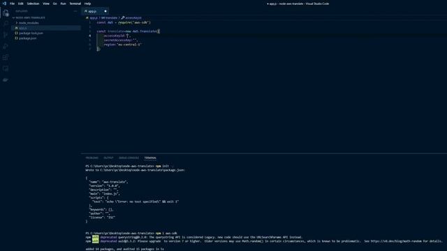 AWS Nodejs Translate смотреть онлайн