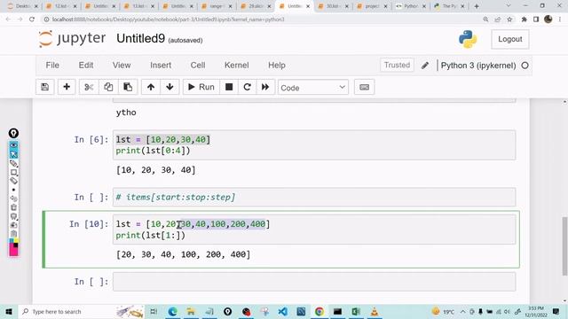 What is slicing in Python? | Slicing in Python | Python slicing | Python slicing in depth in Hindi смотреть онлайн
