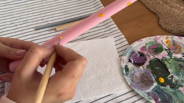 РИСУНКИ НА СВЕЧАХ. Чем и как? Процесс создания свечи от начала и до конца. смотреть онлайн