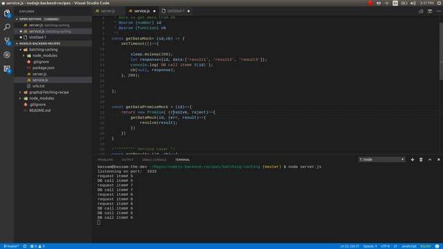 Batching and Caching using Javascript Promise (improve performance if your Web API) смотреть онлайн