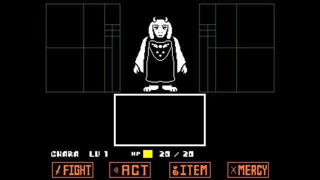 Undertale Toriel Hard No Hit (Mercy Route) смотреть онлайн