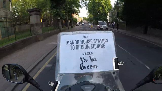 London Taxi Knowledge Run 1: Manor House Station to Gibson Square *2019* смотреть онлайн