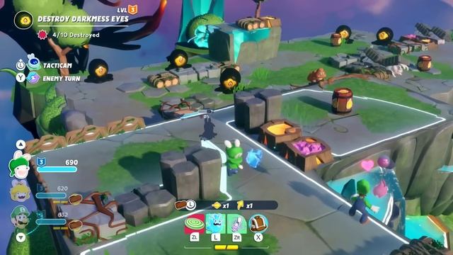Mario + Rabbids Sparks of Hope Tower of Doooom Gameplay Walkthrough - Part 3 - Premium Level 1! смотреть онлайн