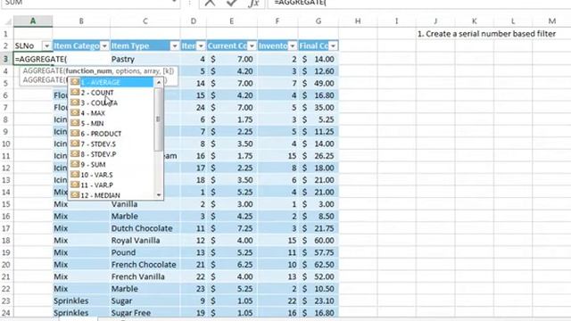 How to create automatic Serial number based on visible cells смотреть онлайн