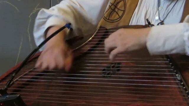 Slavic Psaltery (Gusli) Tune - Russian Music Instrument (russianharp) смотреть онлайн