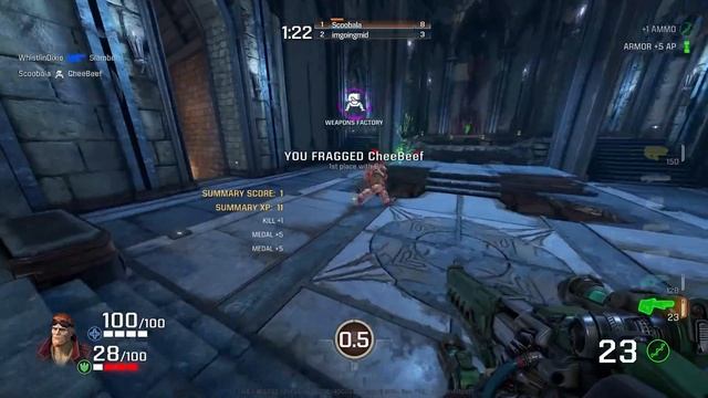 Quake Champions — видеоролик о чемпионе Eisen смотреть онлайн