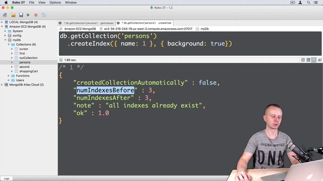 11 MongoDB Indexing - Example 3: Index with custom name смотреть онлайн