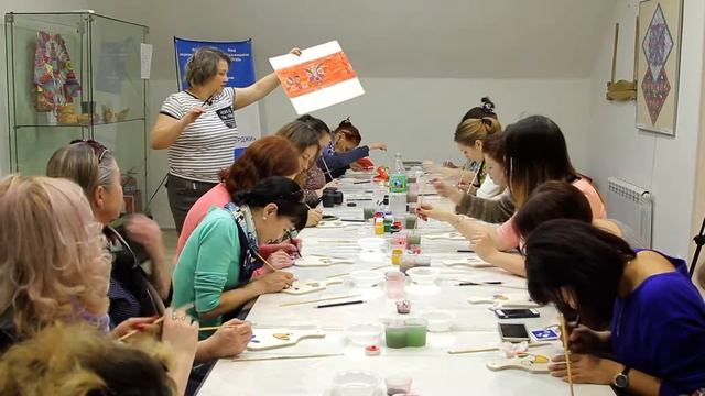 Уфтюжская роспись смотреть онлайн