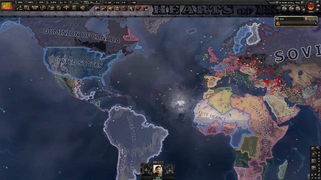 HOI4 Timelapse - What if South America joined the Comintern and fought both the Axis and the Allies смотреть онлайн