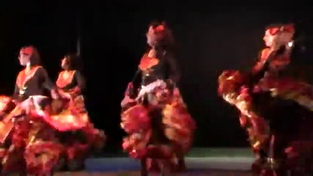 BAILE FLAMENCO ACADEMIA DANZA "ANDRES KUHNOW" смотреть онлайн