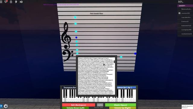 ROBLOX VIRTUAL PIANO (WTF GERUDO VALLEY) (BLACK MIDI) смотреть онлайн
