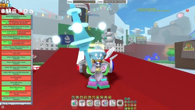 КАК ВЫПОЛНИТЬ НОВЫЕ КВЕСТЫ ОТ BEE BEAR СИМУЛЯТОР ПЧЕЛОВОДА 11-14 КВЕСТЫ+НАГРАДЫ BEE SWARM SIMULATOR смотреть онлайн