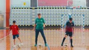 Упражнения по футболу для детей