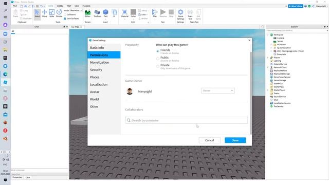Показываю как присоединится к другу в роблокс студио! | Roblox смотреть онлайн
