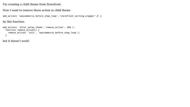 Wordpress: Remove parent theme action in child (2 Solutions!!) смотреть онлайн