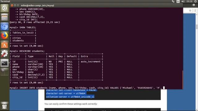 C_IW. L_13. MySQL (Майкл) смотреть онлайн